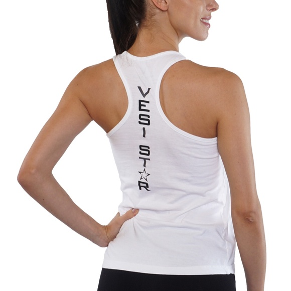 Cotton Tank Top Racer Back - Picture 3 of 3